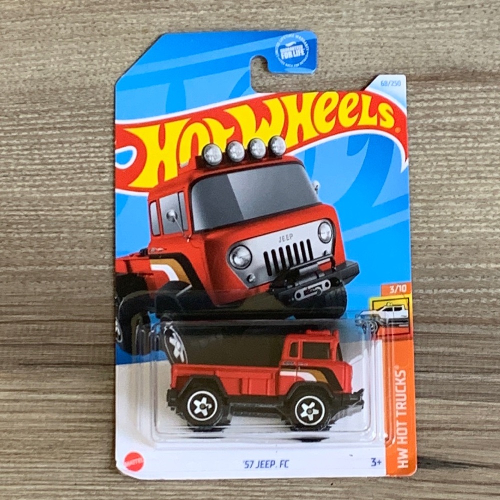 Hot Wheels 57 Jeep FC 1950s 1957 Work  Truck HW Hotwheels Diecast Car 2024 New